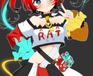 可愛さバツグン！ポップなアニメ調イラスト描きます ポップな感じで、かわいさ全振りのイラスト描きます！ イメージ6