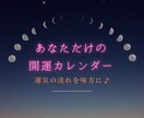 あなた専用ロードマップ♪運勢カレンダーお作りします 四柱推命による、あなただけのロードマップ♪ イメージ1