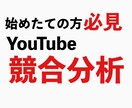 YouTubeチャンネルの競合分析をします チャンネルを伸ばすために必要なデータを格安早期に納品します！ イメージ1