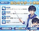 Vtuber様向け「OP・ED」動画の制作承ります 配信画面/背景/ネームロゴ/離席中/待機中/OP/EDセット イメージ3