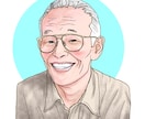 写真から～なんとなく似顔絵～を描きます 商用利用OK 名刺・チラシ・社内報等にご活用下さい イメージ4