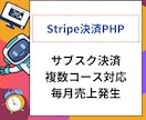stripe決済のPHPスクリプト提供します 決済周りのスクリプト製作が必要なくなります イメージ1