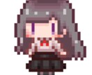 ちまっとした可愛いドット絵打ちます SNSのアイコンやヘッダー、ホームページのワンポイントに! イメージ1