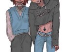 格安でアイコン描きます 夢絵や創作など何でも描きます！　丁寧・迅速・どんな作風も可 イメージ2