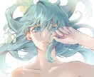 歌ってみたやサムネイルに！動画内イラスト描きます アニメ塗りから厚塗りまで、幅広く対応いたします！ イメージ4
