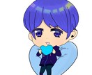 ミニキャラオリジナルキャラコン描きます 頑張って書くのでぜひ依頼お願いします! イメージ3