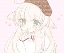 ふんわりとしたかわいいアイコンお描きします SNSアイコンや歌ってみた用のイラストに！ イメージ1