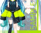 Vtuber向けLive2D用イラストを作成します キャラデザ、イラスト、パーツ分けまでお任せください！ イメージ10