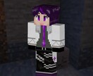 Vtuber向け可愛い系マイクラスキンを制作します 立ち絵再現や高解像度にも対応し、配信映えする特別なスキン提供 イメージ4