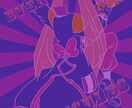 狂気的で個性的なイラストやキャラデザを制作します サーカスの様な雰囲気などのイラストを描きます イメージ8
