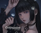 厚塗りで見映えするイラストお描きします SNSアイコン/サムネ/立ち絵/似顔絵/挿絵などに◎ イメージ8