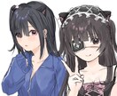可愛いイラスト描きます 厚塗りです女の子を書くのが得意です イメージ4