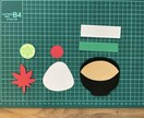 さんま　製作キットます 秋の製作セット　保育園／幼稚園向け イメージ2
