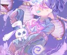 厚塗りで質感にこだわったイラストを作成します 厚塗り表現で、柔らかさやツヤ感を大切に制作しております！ イメージ1