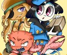 あなただけの1枚お描きします クセのある絵柄でご依頼のイラストお描きします! イメージ1