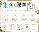 中小企業の課題を整理し改善の糸口を出します 制作の前に、まず事業整理から伴走します イメージ1