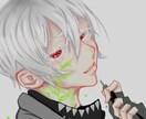 線画、キャラデザ、アイコン作成をします 周りとはひと味違う描き方とよく言われます イメージ2