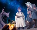 商用OK！魅力的な一枚絵描きます MV/サムネイル/記念絵など！ イメージ4