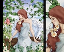 イラスト描きます 女性と花をモチーフにしたイラストが得意です。 イメージ1