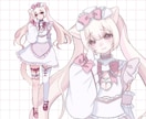 SNSで使用できる！かわいい絵描きます アイコンでも動画内でも使用可能！ イメージ8