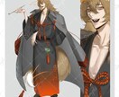 商用利用込み！立ち絵イラスト制作承ります TRPG、IRIAMなど、幅広い用途で利用できます！ イメージ2