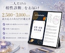 恋愛・結婚の相性をホロスコープで読み解きます 2人の惹かれ合う理由・すれ違う原因・関係改善のヒントを具体化 イメージ9