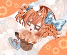 かわいいSDキャラクターを描きます ❁SNSのアイコンや動画内イラスト等に！❁ イメージ2