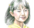 デジタルによる鉛筆&淡彩でふんわり似顔絵描きます 好きな色彩イメージでふんわり優しい雰囲気を演出します イメージ8