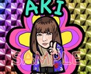 こだわりコース♡ビックリマン風のイラスト描きます SNSで大人気!!アイコン、スマホの待受け、プレゼントに◎ イメージ1