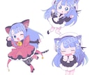 可愛いミニキャラ描きます SNS・動画・ブログなどにミニキャラはいかがですか？ イメージ5