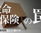 これだけは知っておきたい生命保険の知識教えます 生命保険は何を基準に選らべばいいの？ イメージ5