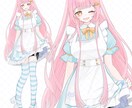 初めての方も安心!!オリジナル立ち絵を制作します 丁寧なヒアリングで理想のキャラクターを立ち絵として形にします イメージ5
