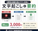 公開済み動画を文字起こし＋要約します 動画の内容を読みやすい文章と要点に整理 イメージ1