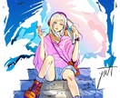 背景付きイラスト描きます 雰囲気のあるイラストであなたのやりたいことをサポート！ イメージ7