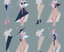童話のようなファッショナブルなイラスト描きます 商品画像のようなイラスト描きます！ イメージ5
