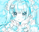 ゆめかわなイラストアイコンを描きます ふわふわな絵柄の可愛いアイコンを描きます！ イメージ2