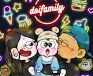 ストリート系の似顔絵描きます 壁紙、SNS、プレゼントなどにもどうぞ⭐︎ イメージ6