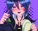 2500〜SNSアイコン/イラスト作成します SNSアイコンや、ヘッダー、動画挿絵などを受け付けてます！ イメージ10