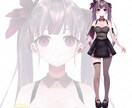 各種キャラクターイラスト制作致します VTuberに必要なイラストが揃います！ イメージ5