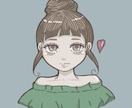 商用OK！ゆるかわな似顔絵イラストを描きます ブログやSNSアイコン、ホームページの挿絵等に如何ですか？ イメージ4