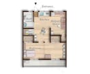 柔らかく温かみのある手書き風の間取り図を作成します 戸建て・マンションなどの広告やWebにもご活用ください。 イメージ3
