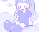 ドット絵アイコン作成します かわいいオリジナル꒰⸝⸝ɞ̴̶̷ ·̮ ɞ̴̶̷⸝⸝ ྀི꒱ イメージ1
