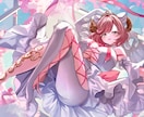 企業実績有◆キラキラ可愛いイラスト描きます 綺麗な色使いで可愛いデザインをお届けします！ イメージ3
