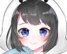 SNSで使えるアイコン描きます 専用のかわいい女の子のアイコンを描かせて頂きます！ イメージ1