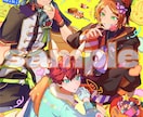 サッパリ塗り・イラスト制作します あなただけのオリジナルキャラを描きます イメージ2