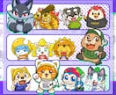 これで完璧！！こだわりオリジナルキャラ制作します ラフ修正無制限、商用利用可能！初めてでも安心サポート♪ イメージ6