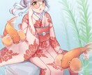 特別な日を彩る一枚絵描きます 人物＋背景の一枚絵、記念日や一枚絵MVにも！ イメージ2