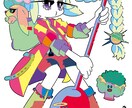 デフォルメ・ポップでかわいいイラストをご提供します アイコン／グッズ／挿絵に使えるオリジナルイラスト イメージ4