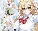 キャラクターデザインをします TRPGやキャラクターシートなどに使用できます イメージ3