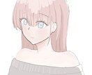 女性のイラストを描きます アイコン・ヘッダー、挿絵・表紙、趣味・鑑賞にイラスト描きます イメージ1